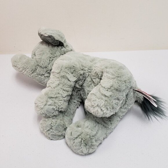 Gund Cozys Elephant Green Gray 6058948 Stuffed Animal Plush - Picture 5 of 10
